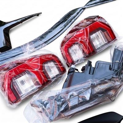 1 Set Upgraded Facelift Bodykit For Toyota Hilux 2016-2020 Facelift To 2021 Hilux Rocco Style With Headlight Taillight Bumpers price